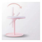 Espelho LED Dobrável – Iluminação e Aumento para Detalhes Para Maquiagem