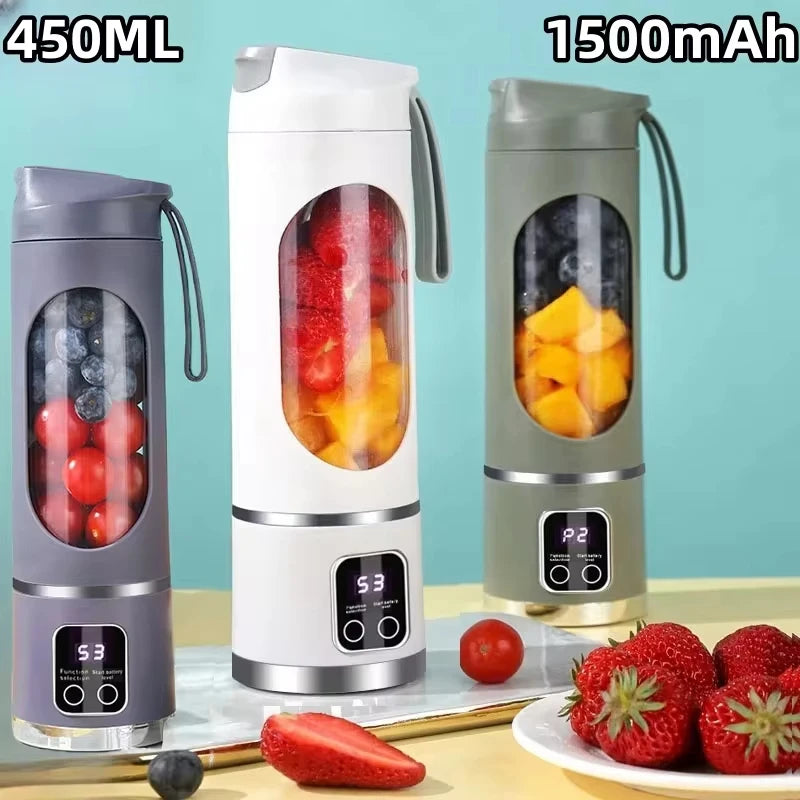 Mini Processador Para Sucos e Vitaminas Naturais